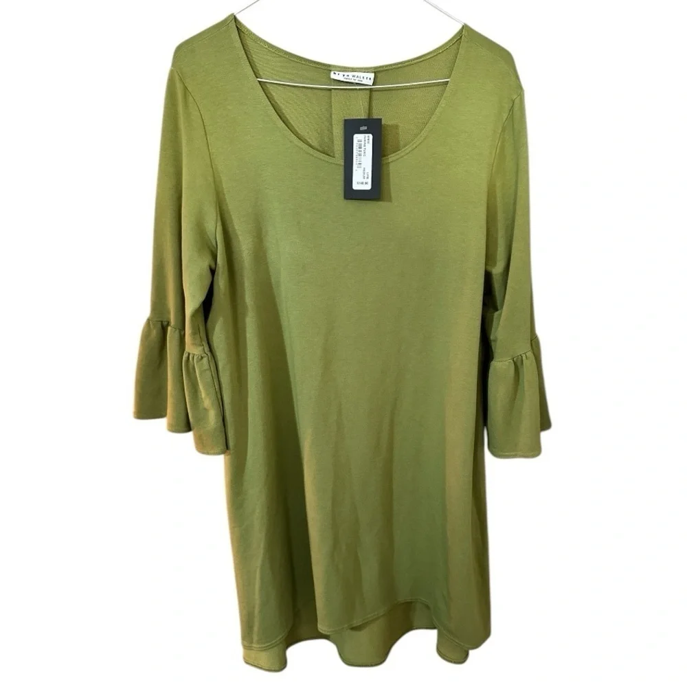 Bryn Walker Green Phryne Tunic Size Medium NWT